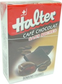 HALTER BONBON SANS SUCRE CAFE CHOCOLAT