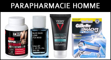 Top marques Parapharmacie homme