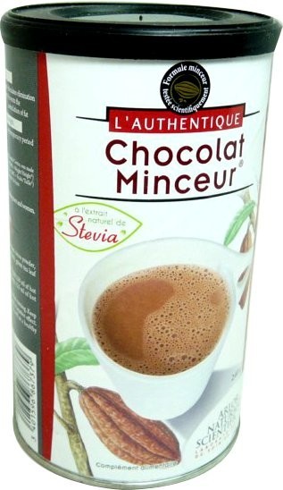 CHOCOLAT MINCEUR A L'EXTRAIT DE STEVIA 240G CHOCOLAT MINCEUR A L'EXTRAIT DE STEVIA 240G