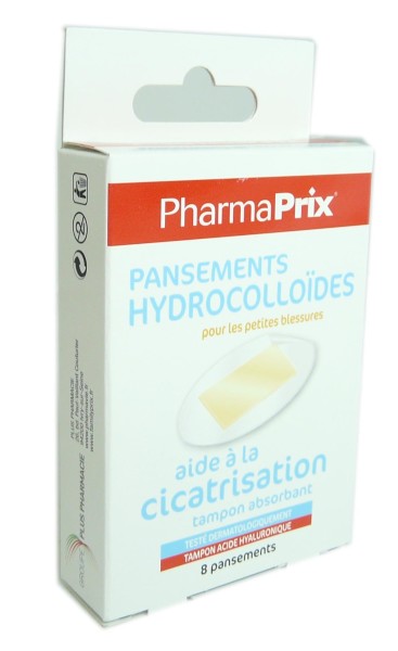 PHARMAPRIX PANSEMENTS HYDROCOLLOIDES CICATRISANTS 8