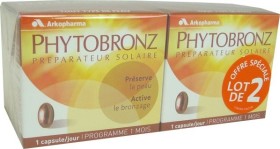 PHYTOBRONZ PREPARATEUR SOLAIRE LOT DE 2 X 30 CAPS