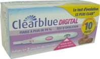 CLEARBLUE TEST D'OVULATION BOITE DE 10