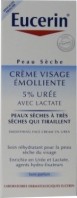 EUCERIN CREME VISAGE EMOLLIENTE 5% UREE