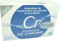 GRANIONS DE CHROME OLIGO ELEMENT 200ug 30 AMPOULES