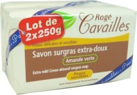ROGE CAVAILLES SAVON SURGRAS EXTRA-DOUX AMANDE VERTE 2X250G