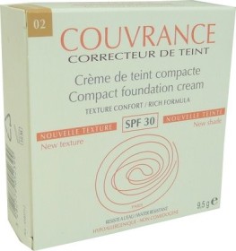 AVENE COUVRANCE CREME DE TEINT COMPACTE SPF30 N°2 NATURE