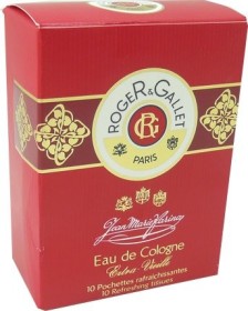 ROGER GALLET POCHETTES RAFRAICHISSANTES JEAN MARIE FARINA