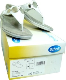 SCHOLL CHAUSSURE ACLARE ARGENT