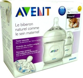 AVENT BIBERON NATUREL SEIN MATERNEL 2 X 125ML