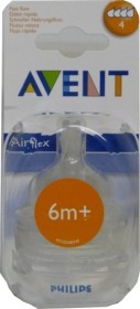 AVENT TETINE SILICONE DEBIT RAPIDE 6m+ COMPATIBLE DODIE
