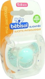 BEBISOL SUCETTE PHYSIOLOGIQUE SILICONE 0 A 6 MOIS "E"