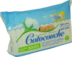 COTOCOUCHE 30 COUCHES COTON AGE 1