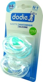 DODIE 0-6 MOIS SILICONE MAMAN JE T'ADORE LOT DE 2 N°31