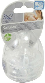 NUBY TETINE SOFTFLEX DEBIT MOYEN 3M+