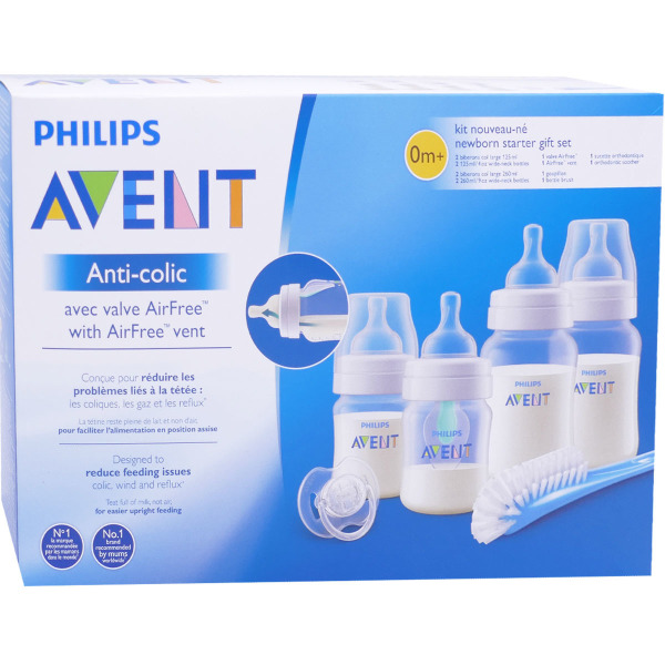 Kit Nouveau-né Anti-Colic AirFree de Philips AVENT