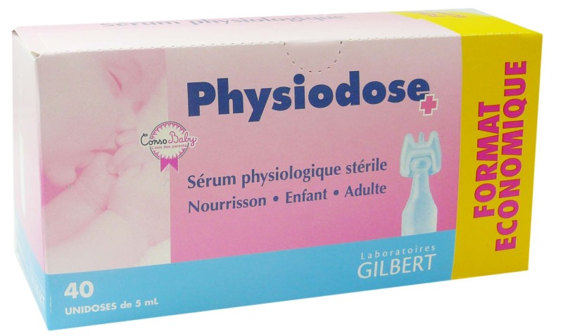 BABYLOOK SERUM PHYSIOLOGIQUE 40 UNIDOSES STÉRILES 5ML