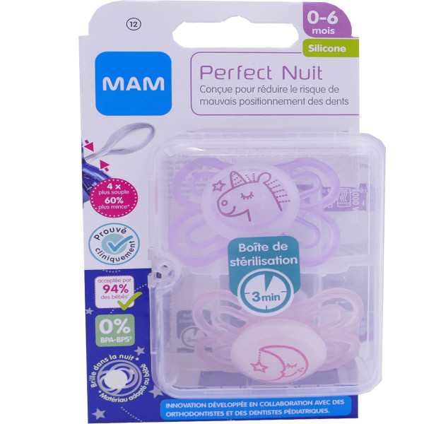 MAM TETINES PERFECT NUIT 06 MOIS
