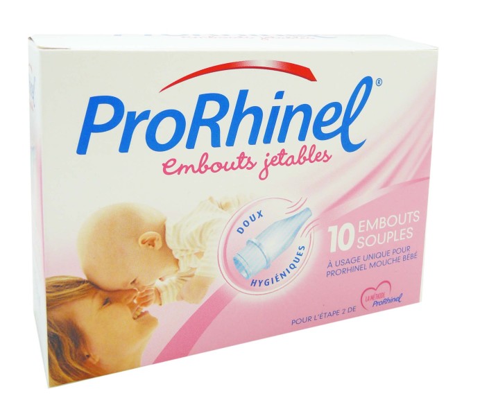 Prorhinel Embouts Jetables Souple X10 Prorhinel Embouts Jetables Souple X10