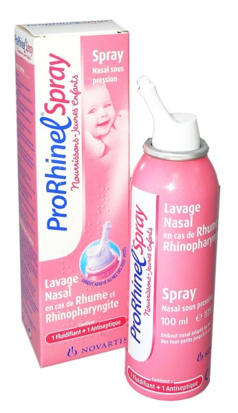 Prorhinel Pack Spray Nourrisson + Mouche Bébé + Embout Nasal