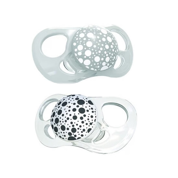 Twistshake Sucettes Pacifier 6 mois+ Noir/Blanc 