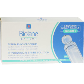 BIOLANE - Lot de 3 Sérum Physiologique - Bébé - Nettoie le nez et