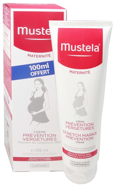 MUSTELA MATERNITE CREME PREVENTION VERGETURES 250ML