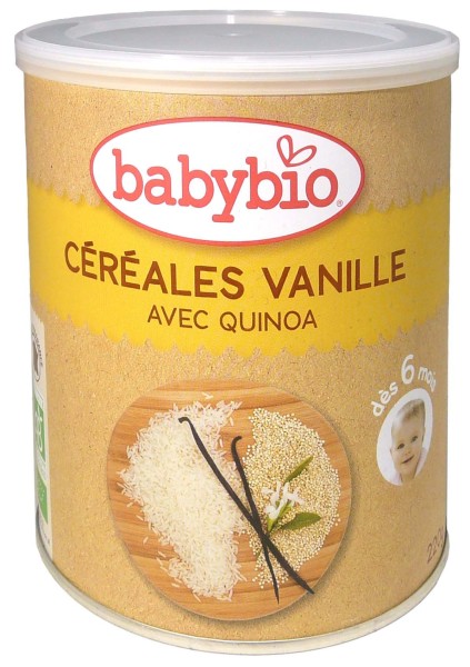 BABYBIO CEREALES VANILLE AVEC QUINOA 220 G