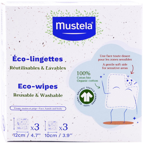 WATERWIPES Lingettes Bébé 100% naturelles - Lot de 5x60