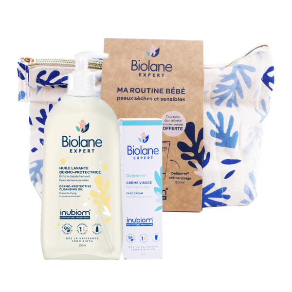 Crème visage bébé Deliderm Biolane Expert