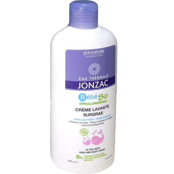 Gel douche surgras- 250ml - Eau Thermale Jonzac