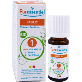 Puressentiel huile essentielle Basilic bio 5 ml - Aromathérapie