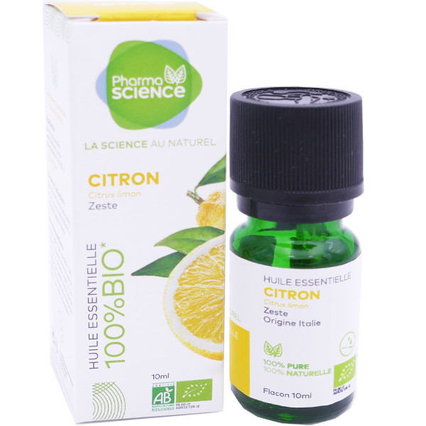 HUILE ESSENTIELLE CITRON 10ml - La Boîte Essentielle