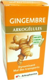 ARKOPHARMA GINGEMBRE DYNAMISANT - MAL DES TRANSPORTS 45 CAPSULES