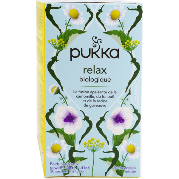 Infusion Ayurvédique Bio Purifier - Pukka - 20 infusettes