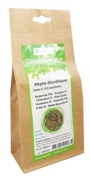 Le Comptoir de L'apothicaire Tisane Minceur et Bien Etre Bio 100g