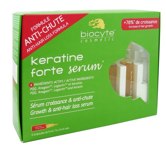 BIOCYTE KERATINE FORTE SERUM 5 AMPOULES