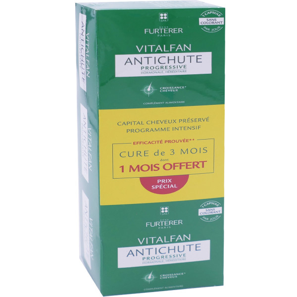 René Furterer VITALFAN 90 Capsules Anti-chute Réactionnelle - DLU 09/24 - Neuf