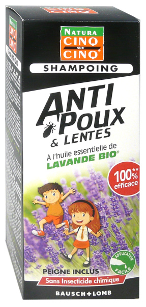 CINQ SUR CINQ Shampoing anti-poux et lentes 100ml