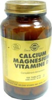 SOLGAR CALCIUM MAGNESIUM VITAMINE D 150 COMPRMES