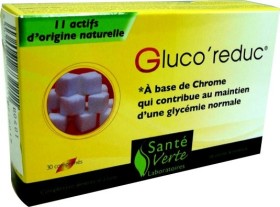 SANTE VERTE GLUCO'REDUC 30 COMPRIMES