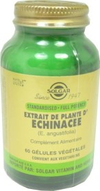 SOLGAR EXTRAIT DE PLANTE ECHINACEE 60 GELULES