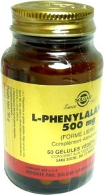 SOLGAR L-PHENYLALANINE 500MG 50 GELULES