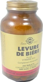 SOLGAR LEVURE DE BIERE 250 COMPRIMES