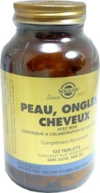 SOLGAR PEAU ONGLES CHEVEUX 120 COMPRIMES