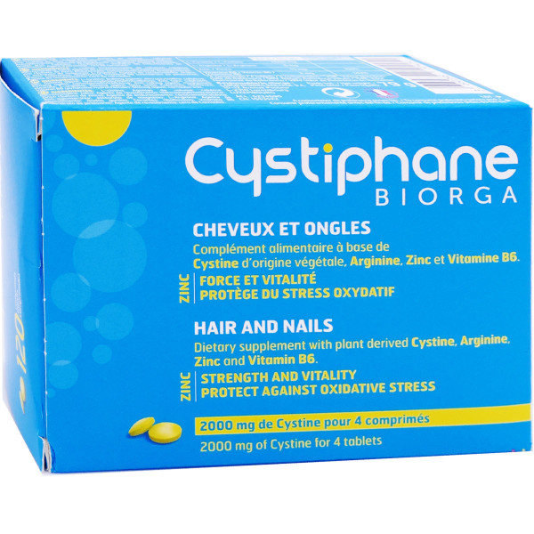 CYSTIPHANE CHEVEUX ET ONGLES FORCE ET VITALITE 120 COMPRIMES