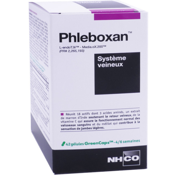 NHCO NUTRITION PHLEBOXAN 42 GÉLULES NHCO NUTRITION PHLEBOXAN 42 GÉLULES
