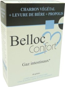BELLOC CONFORT GAZ INTESTINAUX 60 GELULES