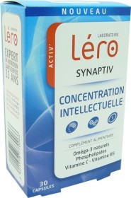 LERO SYNAPTIV CONCENTRATION INTELLECTUELLE 30 CAPSULES