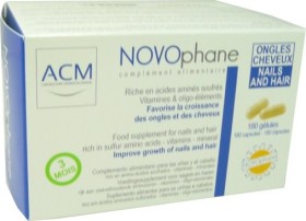 NOVOPHANE ONGLES ET CHEVEUX 180 GELULES