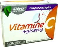 NUTRISANTE VITAMINE C + GINSENG 24 COMPRIMES A CROQUER